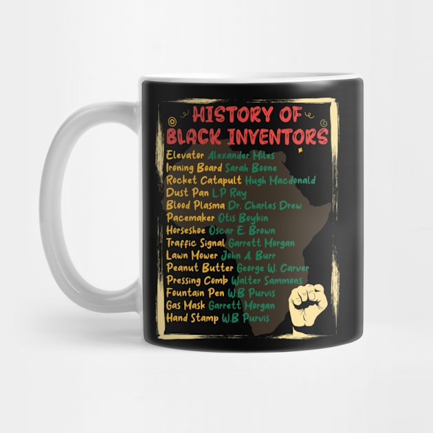 Black inventors and their inventions, Black History Month by Theibiskdesign